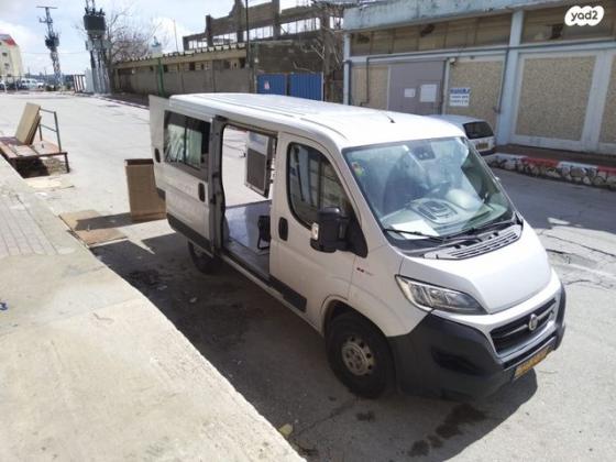 פיאט דוקאטו קצר/בינוני קצר/נמוך קל 3.5 טון סגור ידני דיזל 2.3 (130 כ"ס) דיזל 2019 למכירה בירושלים