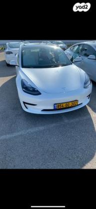 טסלה מודל 3 RWD אוט' חשמלי (283 כ''ס) C חשמלי 2022 למכירה בטבריה