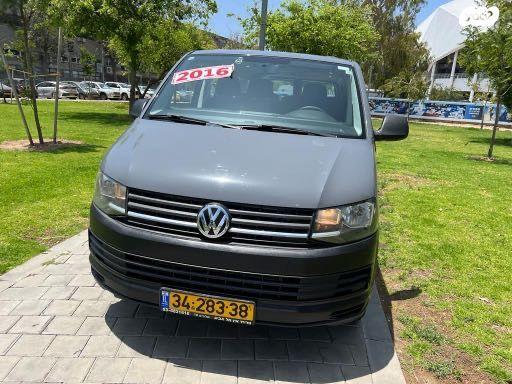 פולקסווגן טרנספורטר מסחרי/נוסעים Kombi ארוך אוט' דיזל 2 מק' 3 דל' 2.0 (150 כ"ס) דיזל 2016 למכירה בתל אביב יפו