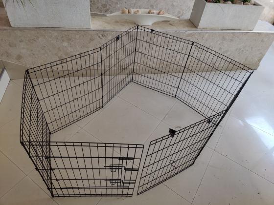 כלוב 8 צלעות לאילוף כלבים גובה של 61 ס"מ