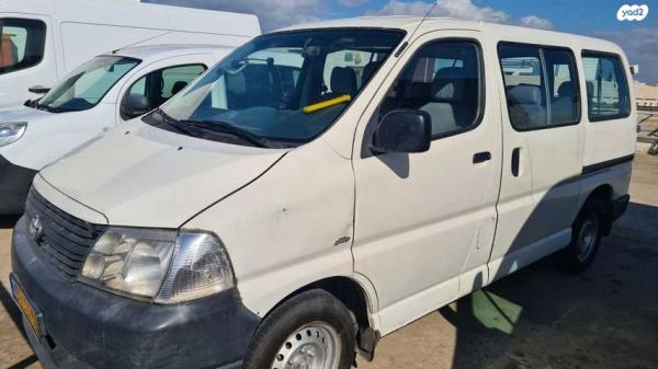 טויוטה הייאס קצר STD ידני דיזל 2.5 (117 כ"ס) דיזל 2008 למכירה בראשון לציון