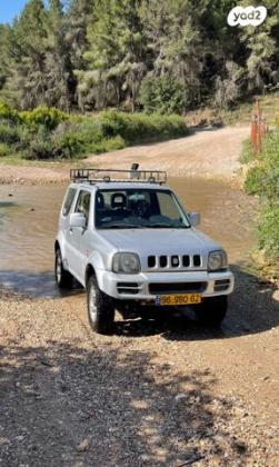 סוזוקי ג'ימני 4X4 JLX-L אוט' 1.3 (85 כ''ס) בנזין 2007 למכירה בנשר