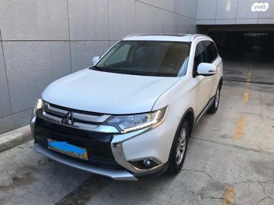 מיצובישי אאוטלנדר Instyle אוט' 7 מק' 2.0 (150 כ"ס) בנזין 2016 למכירה בהרצליה