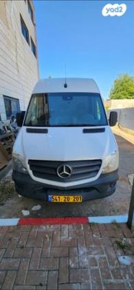 מרצדס ספרינטר מסחרי 516 קצר/גבוה אוט' דיזל 2.1 (163 כ''ס) דיזל 2018 למכירה בכרמיאל
