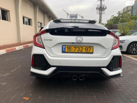 הונדה סיוויק האצ'בק החדשה Sport אוט' 1.5 (182 כ"ס) בנזין 2017 למכירה בבת ים