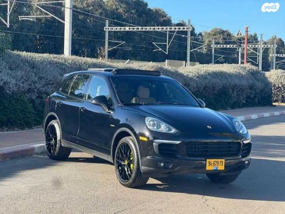 פורשה קאיין 4X4 S Platinum Plus הייבריד אוט' 3.0 (333 כ''ס) היברידי חשמל / בנזין 2017 למכירה בנתניה