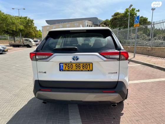 טויוטה RAV4 הייבריד E-xperience הייבריד 5 דל' אוט' 2.5 (178 כ''ס) בנזין 2019 למכירה בראשון לציון