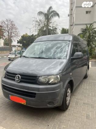 פולקסווגן טרנספורטר מסחרי/נוסעים Kombi ארוך ידני דיזל 11 מק' 2.0 (140 כ"ס) דיזל 2011 למכירה בלוד