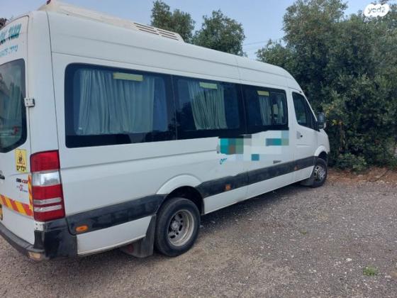 מרצדס ספרינטר היסעים 516 ידני דיזל 14 מק' טורבו דיזל 2011 למכירה במצפה