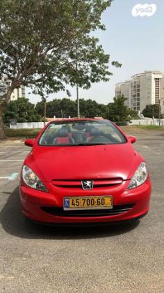 פיג'ו 307CC CC קבריולט טיפטרוניק 2.0 (138 כ"ס) בנזין 2006 למכירה בתל אביב יפו