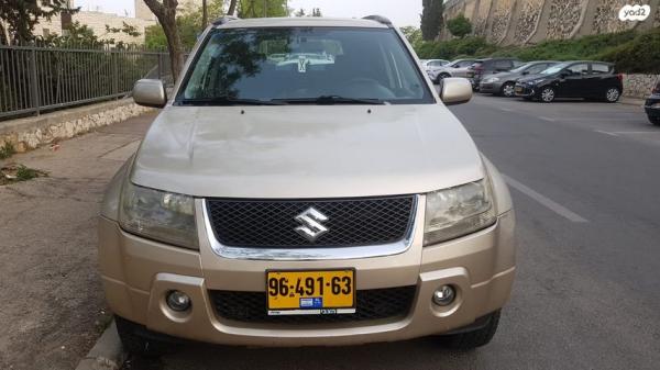סוזוקי גרנד ויטרה 4X4 JLX אוט' 5 דל' 2.0 (140 כ''ס) בנזין 2008 למכירה בירושלים