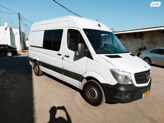 מרצדס ספרינטר מסחרי CDI 313 רגיל גבוה קצר ידני דיזל 2.1 (129 כ''ס) דיזל 2015 למכירה בחיפה