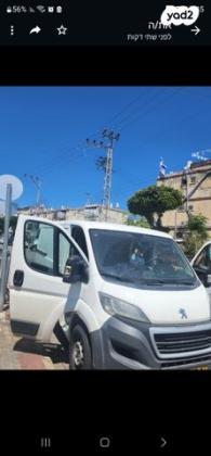 פיג'ו בוקסר F335 L3-H2 סגור ידני דיזל 2.2 (130 כ''ס) 3990KG דיזל 2016 למכירה בראשון לציון