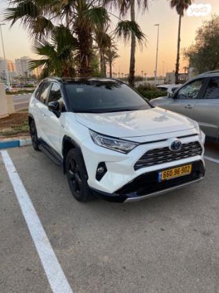 טויוטה RAV4 הייבריד E-motion Sky הייבריד אוט' 2.5 (178 כ''ס) בנזין 2021 למכירה באשדוד