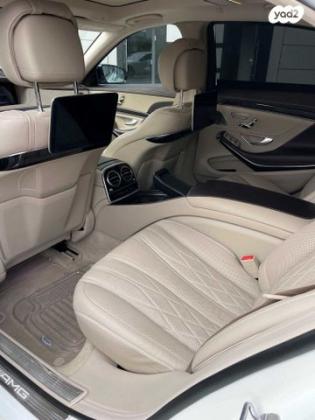 מרצדס S-Class 4X4 S63 AMG Ultimate Essence אוט' 4.0 (612 כ''ס) בנזין 2018 למכירה בבאר שבע
