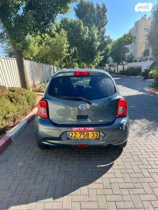 ניסאן מיקרה Visia אוט' 1.2 (80 כ''ס) בנזין 2015 למכירה ברמלה