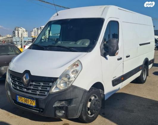 רנו מאסטר ארוך L4H3 ארוך/גבוה ידני דיזל 4.5 טון 2.3 (150 כ''ס) דיזל 2016 למכירה בכפר תבור