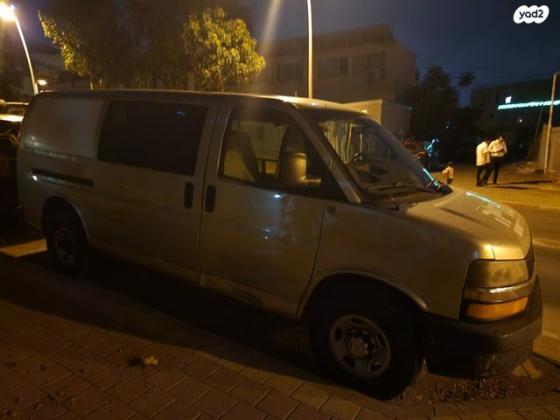 שברולט סוואנה קצר אוט' דיזל + חלונות 6.6 (240 כ''ס) דיזל 2011 למכירה בבני ברק