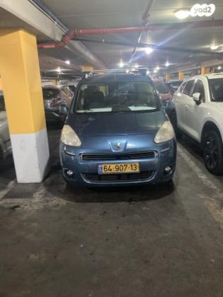 פיג'ו פרטנר דור 2 (2008-2017) Extra Active PK ידני דיזל 5 מק' 1.6 (92 כ''ס) דיזל 2012 למכירה בתל אביב יפו