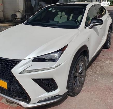 לקסוס NX 4X4 NX300H F-Sport הייבריד אוט' 2.5 (155 כ''ס) בנזין 2018 למכירה בראשון לציון