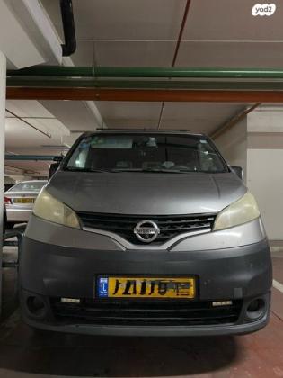 ניסאן NV200 Upper ידני דיזל 7 מק' 1.5 (90 כ''ס) דיזל 2013 למכירה בכפר יונה