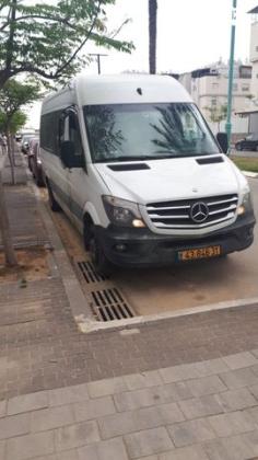 מרצדס ספרינטר היסעים 516 ידני דיזל טורבו דיזל 2014 למכירה בלוד
