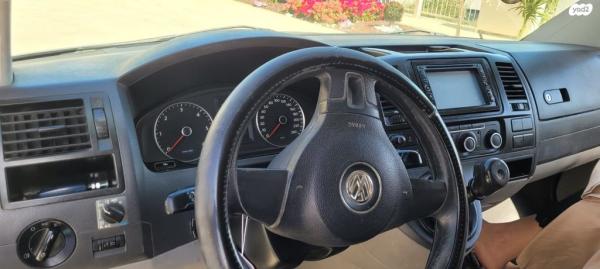 פולקסווגן טרנספורטר מסחרי/נוסעים Delivery Van קצר ידני דיזל 2.0 (84 כ''ס) דיזל 2012 למכירה באעבלין