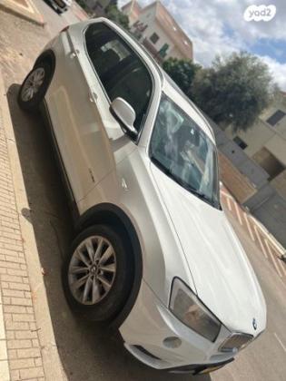 ב.מ.וו X3 4X4 XDRIVE28I אוט' 3.0 (258 כ''ס) בנזין 2012 למכירה בכפר יונה