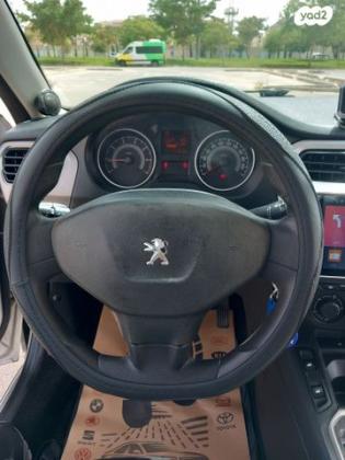 פיג'ו 301 Active אוט' 1.6 (115 כ"ס) בנזין 2014 למכירה בבאר שבע