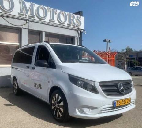 מרצדס ויטו 114T.Base FL אוט' דיזל 7 מק' 5 דל' 2.0 (136 כ''ס) דיזל 2021 למכירה בתל אביב יפו