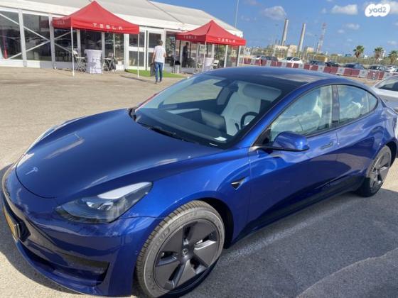 טסלה מודל 3 RWD אוט' חשמלי (283 כ''ס) F חשמלי 2022 למכירה בהרצליה