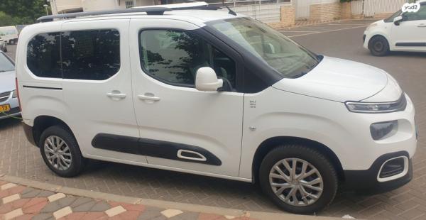 סיטרואן ברלינגו דור 3 (2018 ואילך) Shine אוט' דיזל 5 מק' 1.5 (130 כ''ס) דיזל 2020 למכירה בנהריה