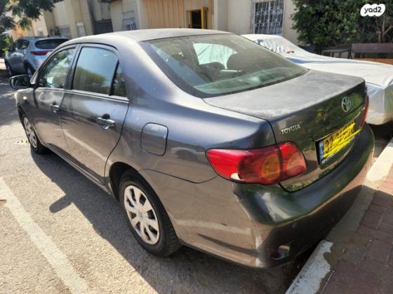 טויוטה קורולה Sun אוט' 1.6 (124 כ"ס) בנזין 2009 למכירה באשקלון