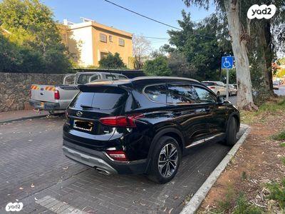 יונדאי סנטה פה 4X4 Luxury אוט' בנזין 7 מק' 2.4 (185 כ"ס) בנזין 2019 למכירה בפתח תקווה