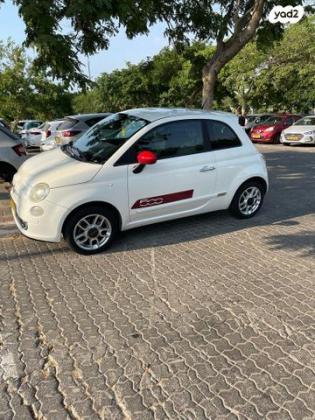 פיאט 500 Pop Plus רובוטית 1.4 (100 כ''ס) בנזין 2011 למכירה בתל אביב יפו