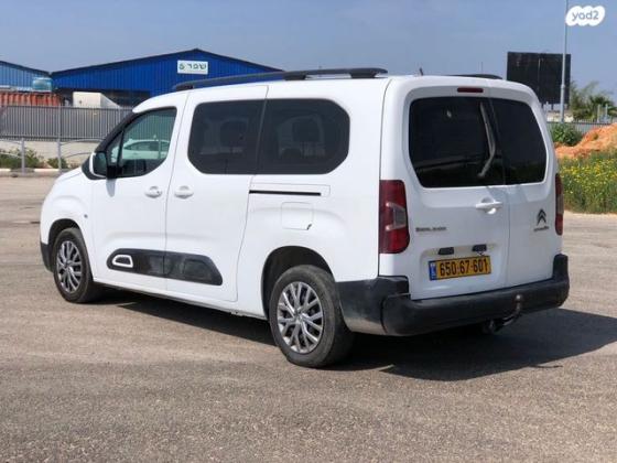 סיטרואן ברלינגו דור 3 (2018 ואילך) Live אוט' דיזל 5 מק' 1.5 (130 כ''ס) דיזל 2020 למכירה באבן יהודה