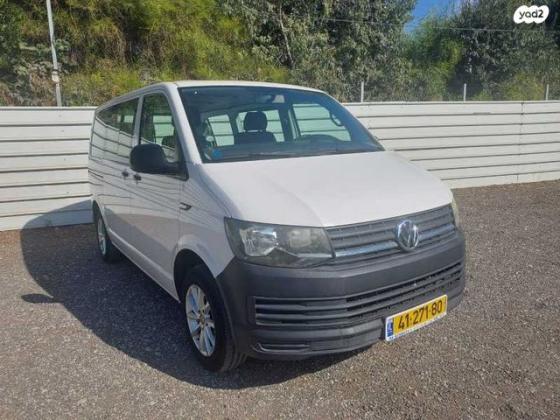 פולקסווגן טרנספורטר מסחרי/נוסעים Kombi אוט' דיזל 7 מק' 3 דל' 2.0 (150 כ"ס) דיזל 2017 למכירה באלונים