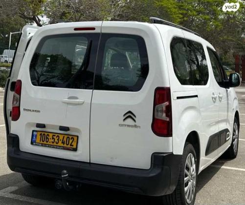 סיטרואן ברלינגו דור 3 (2018 ואילך) Shine אוט' דיזל 5 מק' 1.5 (130 כ''ס) דיזל 2020 למכירה בנתניה