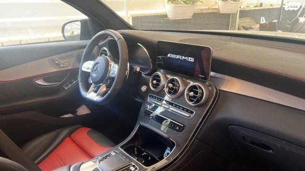 מרצדס GLC-Class קופה 4X4 GLC300E 4MATIC AMG הייבריד אוט' 2.0 (211 כ''ס) היברידי חשמל / בנזין 2022 למכירה בהרצליה