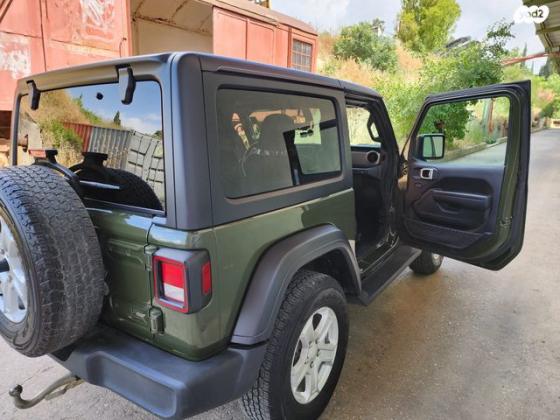 ג'יפ / Jeep רנגלר קצר 4X4 Sport S אוט' 2.0 (270 כ''ס) בנזין 2021 למכירה בבית זית