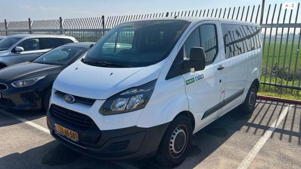 פורד טרנזיט קוסטום *Custom 340S SE נמוך אוט' דיזל 9 מק' 2.0(130 כ"ס) דיזל 2018 למכירה במודיעין עילית