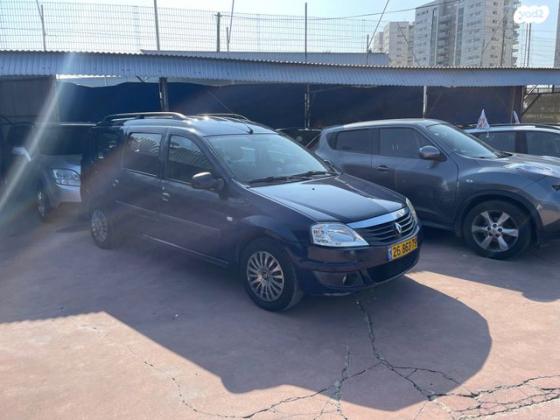 רנו לוגאן MCV E2 אוט' 1.6 (110 כ''ס) בנזין 2011 למכירה בעכו