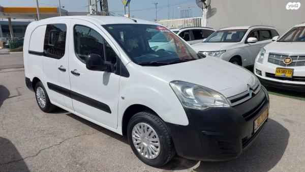 סיטרואן ברלינגו דור 2 (2008-2019) Maxi ידני דיזל 4 דל' 3 מק' 1.6 (100 כ"ס) דיזל 2017 למכירה בראשון לציון