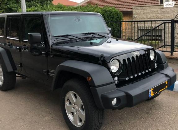 ג'יפ / Jeep רנגלר ארוך 4X4 Unlimited Sport אוט' 3.6 (280 כ''ס) ק'-2 בנזין 2018 למכירה בנצרת עילית u002F נוף הגליל