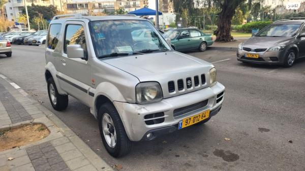 סוזוקי ג'ימני 4X4 JLX-L אוט' 1.3 (85 כ''ס) בנזין 2008 למכירה בבת ים