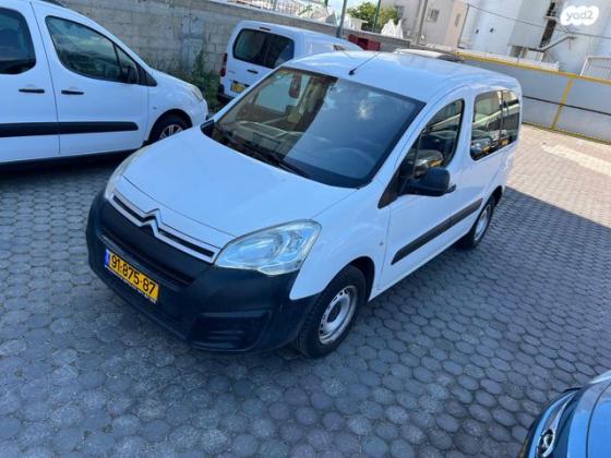 סיטרואן ברלינגו דור 2 (2008-2019) Comfort ידני דיזל 4 דל' 1.6 (75 כ"ס) דיזל 2017 למכירה בנתניה