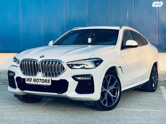 ב.מ.וו X6 4X4 XDRIVE 30D M-Sport אוט' דיזל 3.0 (286 כ''ס) דיזל 2021 למכירה בקרית אתא