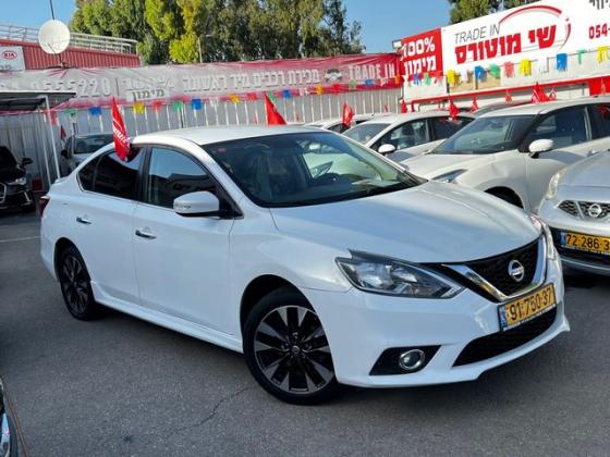 ניסאן סנטרה SR אוט' 1.8 (130 כ"ס) בנזין 2016 למכירה בחיפה