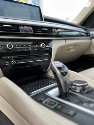 ב.מ.וו X6 4X4 XDRIVE30D Sport אוט' דיזל 3.0 (258 כ''ס) דיזל 2015 למכירה בראשון לציון