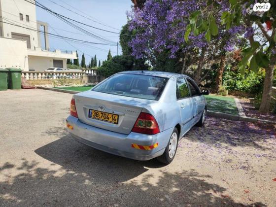 טויוטה קורולה Sun אוט' 1.6 (110 כ''ס) בנזין 2006 למכירה בחיפה